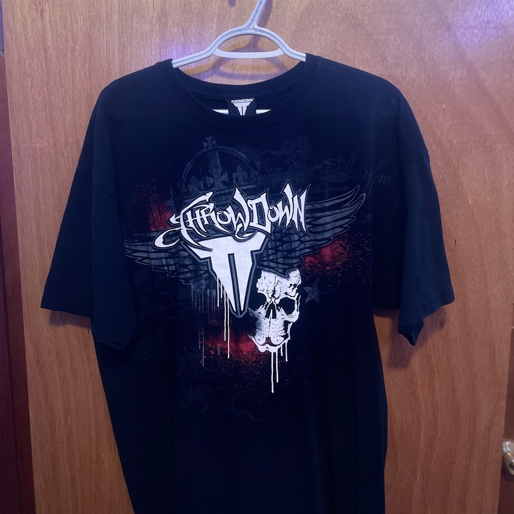Affliction Men's Black Graphic T-Shirt